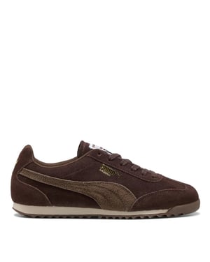 Puma Arizona suede chocolate fondue lage sneakers dames