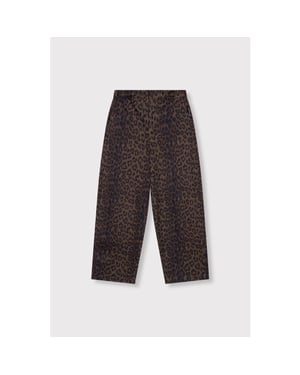 Alix The Label Animal barrel pants -