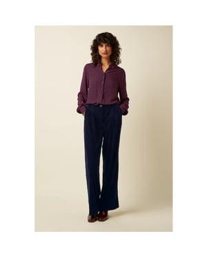 King Louie Lynn pants gamine 10703 evening blue
