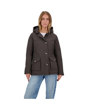 Airforce 4 pocket parka dark coffee