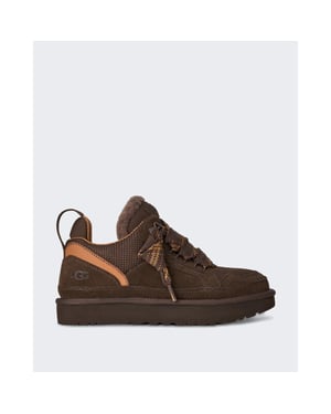 UGG Australia Dames lage sneaker met zachte voering cacao