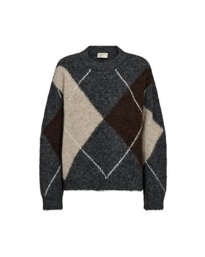 Free Quent Fqgrslulu pullover dark grey
