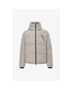 Genti Winterjas cross wool grey