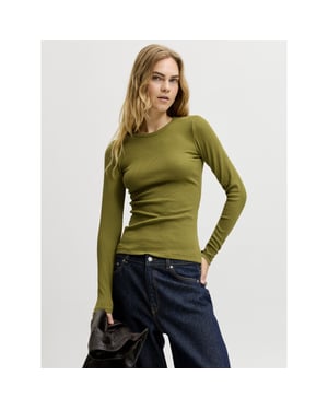 Jack & Jones Jxfreya ls rib tee noos
