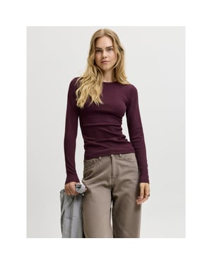 Jack & Jones Jxfreya ls rib tee noos