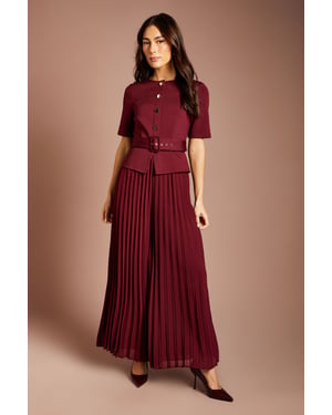 Bandage Pleated Trouser Jumpsuit