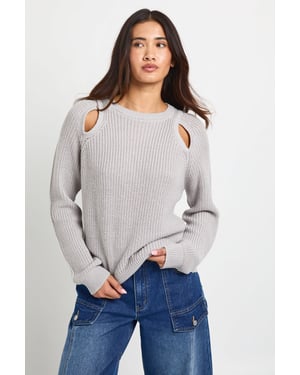 Chunky Knit Cut Out Jumper