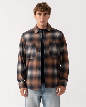 Long Sleeve Shirt in Bronze