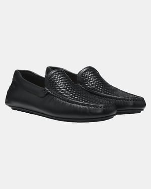Logo Detail Shoes in Black