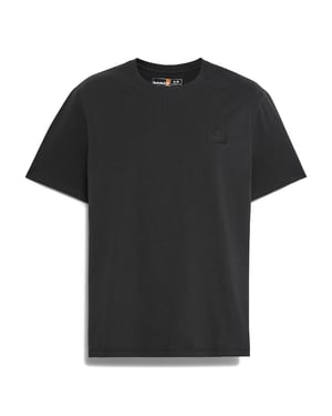 Men's Timberland Silicon Badge T- Shirt in Black
