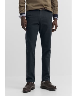 Bugatti Herren Chino van katoen-stretch met zachte touch