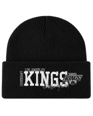Mitchell & Ness NHL Los Angeles Kings Billboard Black Beanie