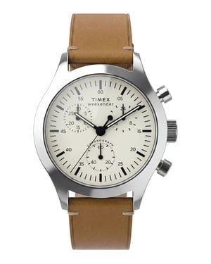 Timex Weekender New England Heren Horloge Bruin TW2Y85000