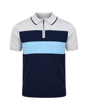 Bench Aspinn Mens Navy Polo Shirt