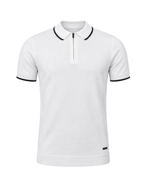 Bench Settio Mens White Polo Shirt
