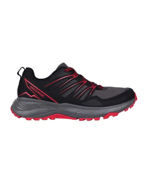 Karrimor Ortholite-sportschoenen voor heren (Zwart/Grijs/Rood)
