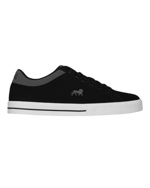 Lonsdale Latimer leren sportschoenen voor heren (Zwart)