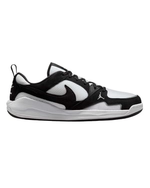 Nike Air Jordan CMFT Era leren basketbalschoenen voor heren (Zwart, Wit)