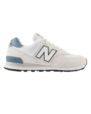 New Balance 574 Classic suède sportschoenen voor heren (Grijs/Wit)