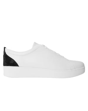 FitFlop Crysta-leren schoenen voor dames (Wit)