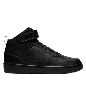 Nike Hoge sneakers voor jongens van Boys Court Borough (Drievoudig zwart)