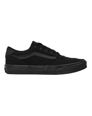 Vans Brooklyn canvas platformschoenen voor kinderen (Zwart)