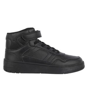 Fabric Hoge sneakers voor kinderen (Zwart)