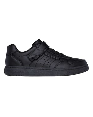Skechers Q Street leren sportschoenen voor kinderen (Zwart)