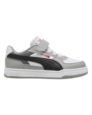 Puma Caven 2.0-sneakers met logo voor kinderen (Grijs/Zwart)
