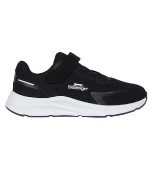 Slazenger Assent-sportschoenen met klittenband voor kinderen (Zwart, Wit)