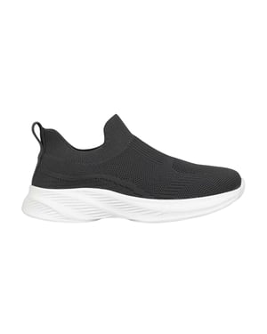Slazenger Sokken-sneakers voor kinderen met ‘Spark’-textuur (Grijs/Wit)