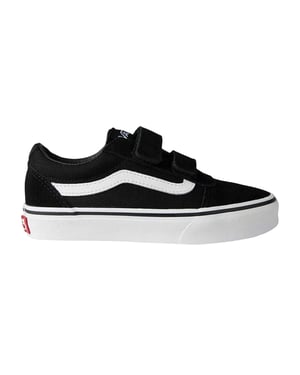 Vans Lage suède sneakers voor kinderen (Zwart)