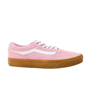Vans Dames-schoenen Brooklyn met suède afwerking (Dageraad Roze)