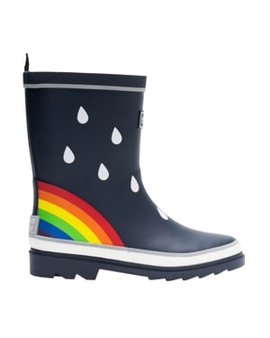 Regatta Childrens/Kids Mudplay III Rainbow Wellington Boots (Navy)