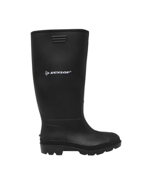 Dunlop Waterdichte regenlaarzen voor kinderen (Zwart)