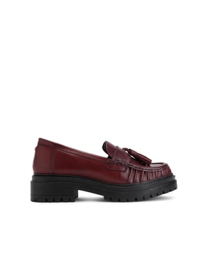 KG Kurt Geiger Leather Tasha Tassel Loafers