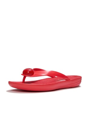 FitFlop X keith haring iqushion button flip-flops