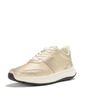 FitFlop F-mode flow leather trainers
