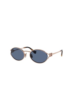 Miu Miu Zonnebril Blauw/Goud