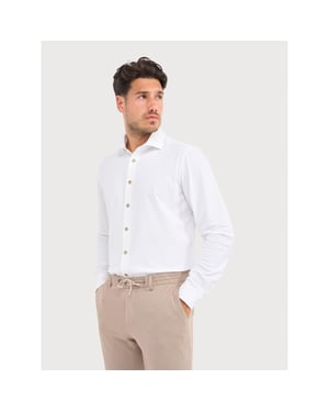 Blue Industry Oxford lounge jersey overhemd |