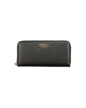 Guess Jeans Nero Polyuretan Kvinnors Plånbok