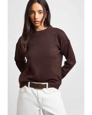 Knitted Crew Neck Jumper