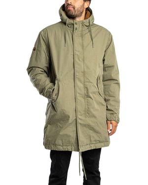 Superdry Militaire Parka-Jas, Groen