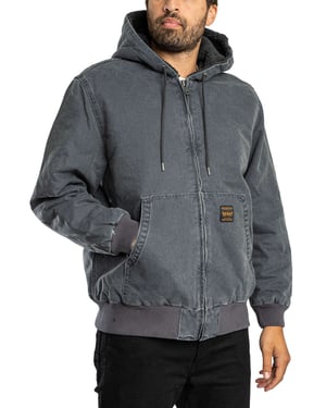 Levi's Potrero Denim Jas Met Capuchon, Grijs