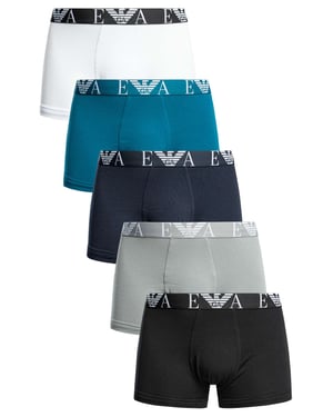 Emporio Armani 5-Pack Trunks, Veelkleurig
