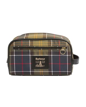 Barbour Tartan Toilettas, Veelkleurig