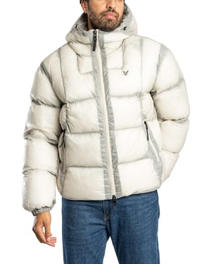 Lyle & Scott Transparante Gewatteerde Jas, Beige