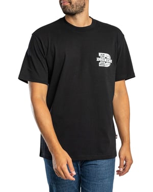 Dickies Minden T-Shirt Met Print Op De Achterkant, Zwart