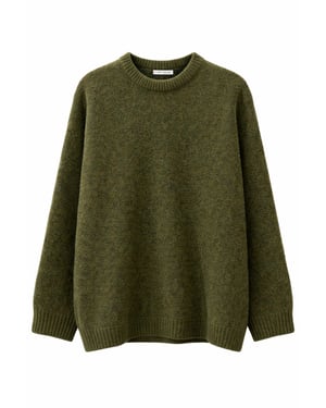 Women's Oversized Crew Neck Sweater