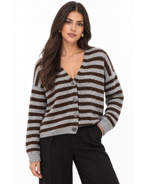 Katoenen Blend Cardigan